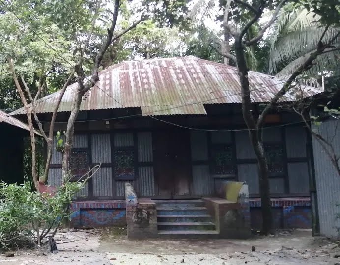 Humble village house in Bangladesh where the Nobel family story began